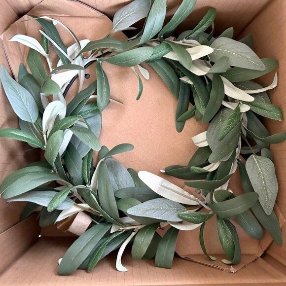 Threshold Studio McGee Set of 3 Mini Olive Wreaths Easter Spring Target 2022 NIB - Picture 6 of 6